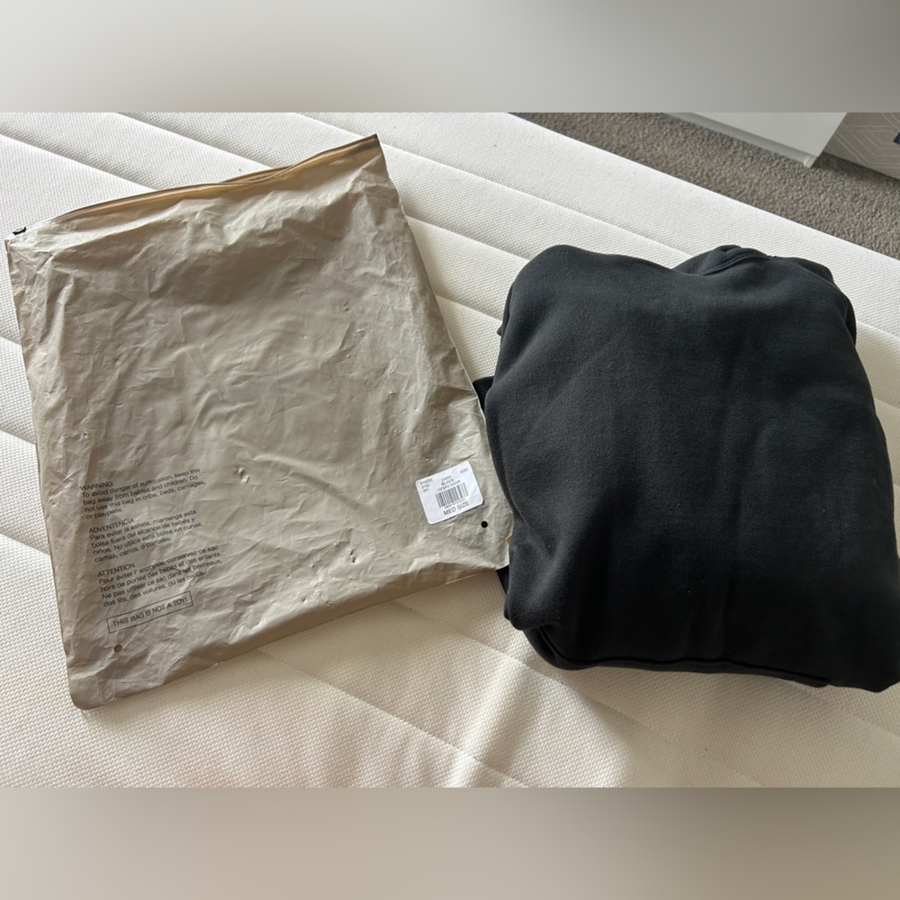 Essentials Men Charcoal Hoodie